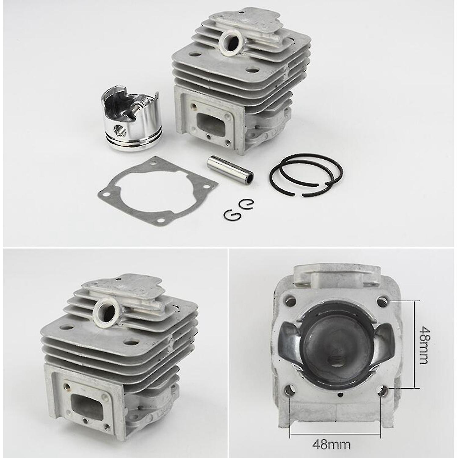 MAQUE 2-Satz Zylinder Kolbensatz 44mm 52cc - Für 1E44F-5 Motoren