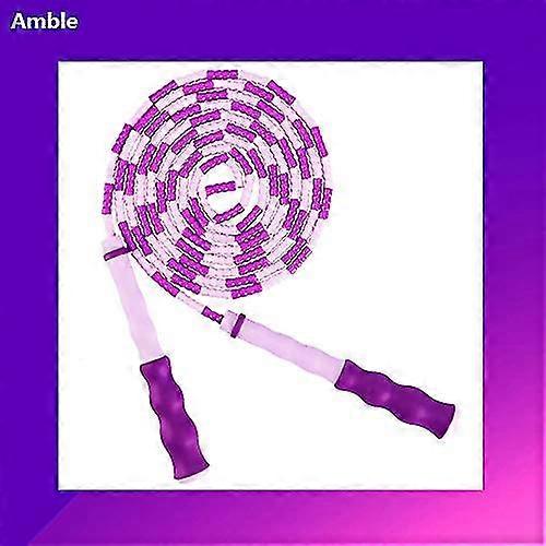 Amble Jump Rope Soft Beaded Segment Jump Rope - Adjustable For Men