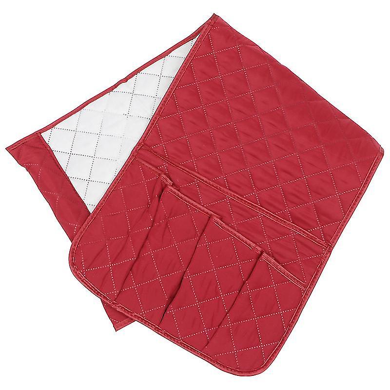 86X33cm Claret Shoe Racks & Organizers Polyester Holder Couch Armrest Holder Desk Hanging Holder Sof