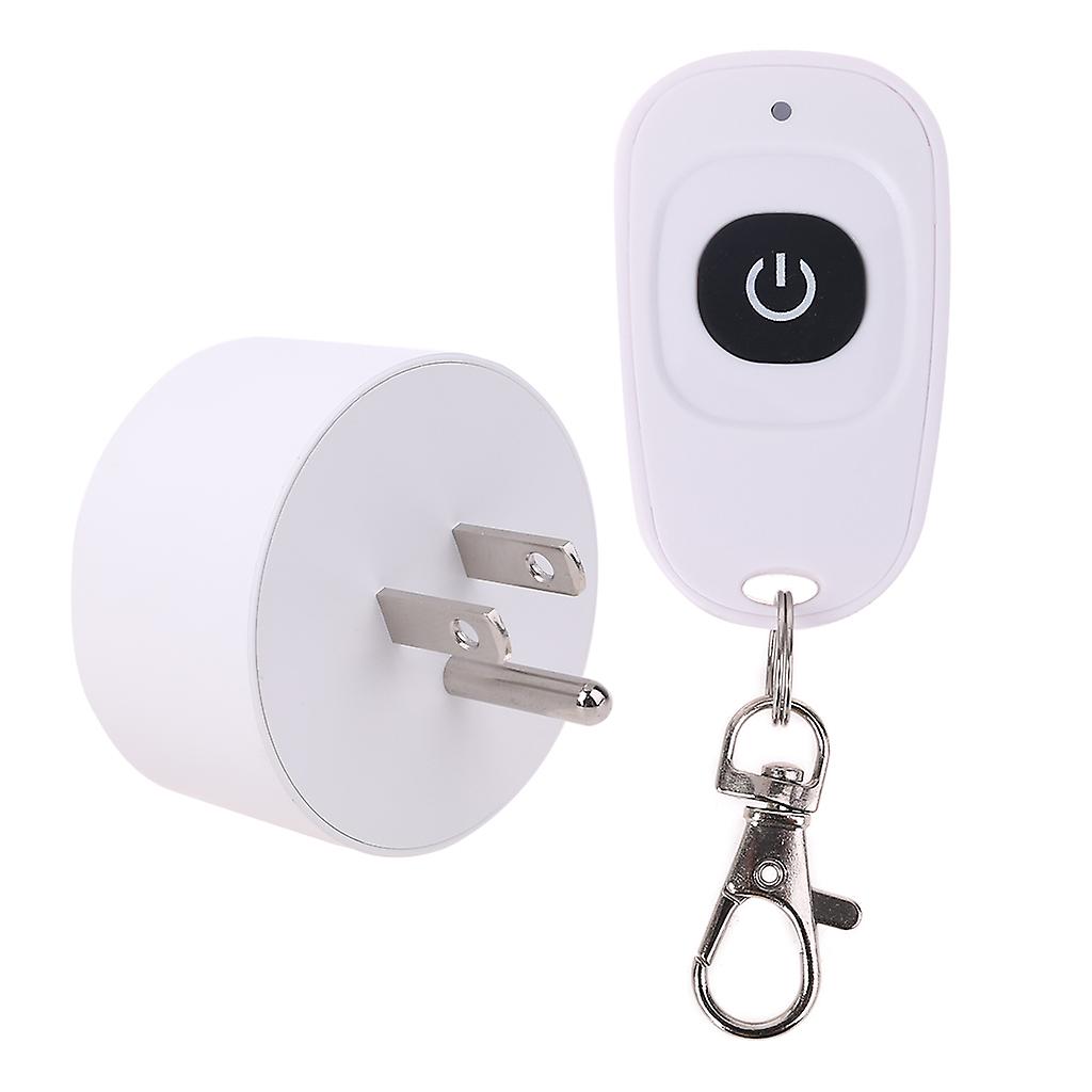 433mhz Wireless RF Remote Control Home Office for Smart WiFi Power Socket Outlet Single for Key US Plug