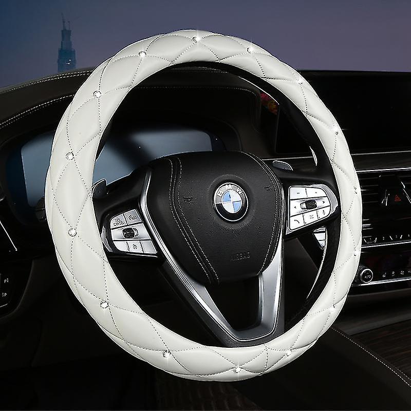 Car Steering Wheel Cover Diamond-encrusted