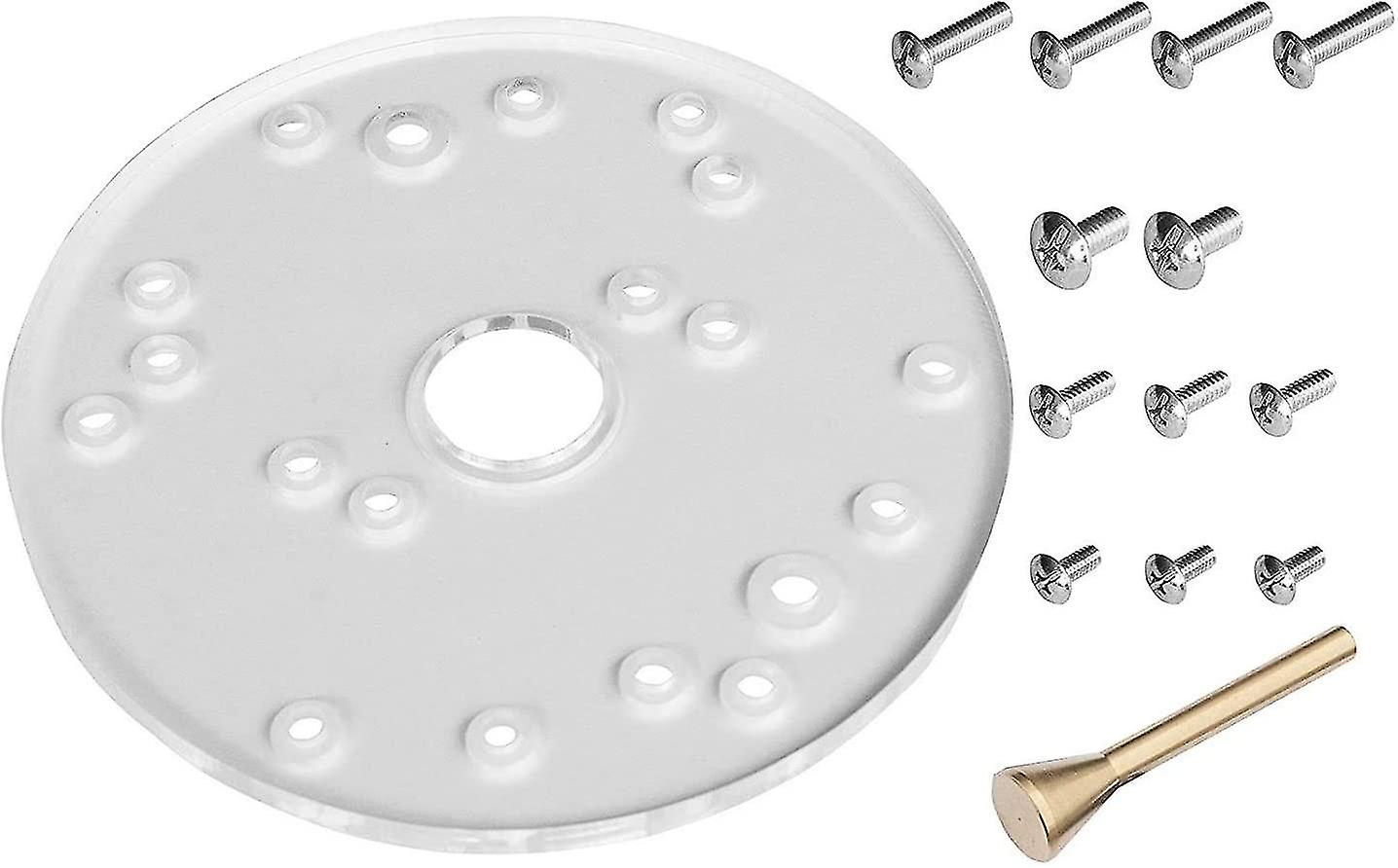 Router Universal Base Plate With Centering Pin For Most Router