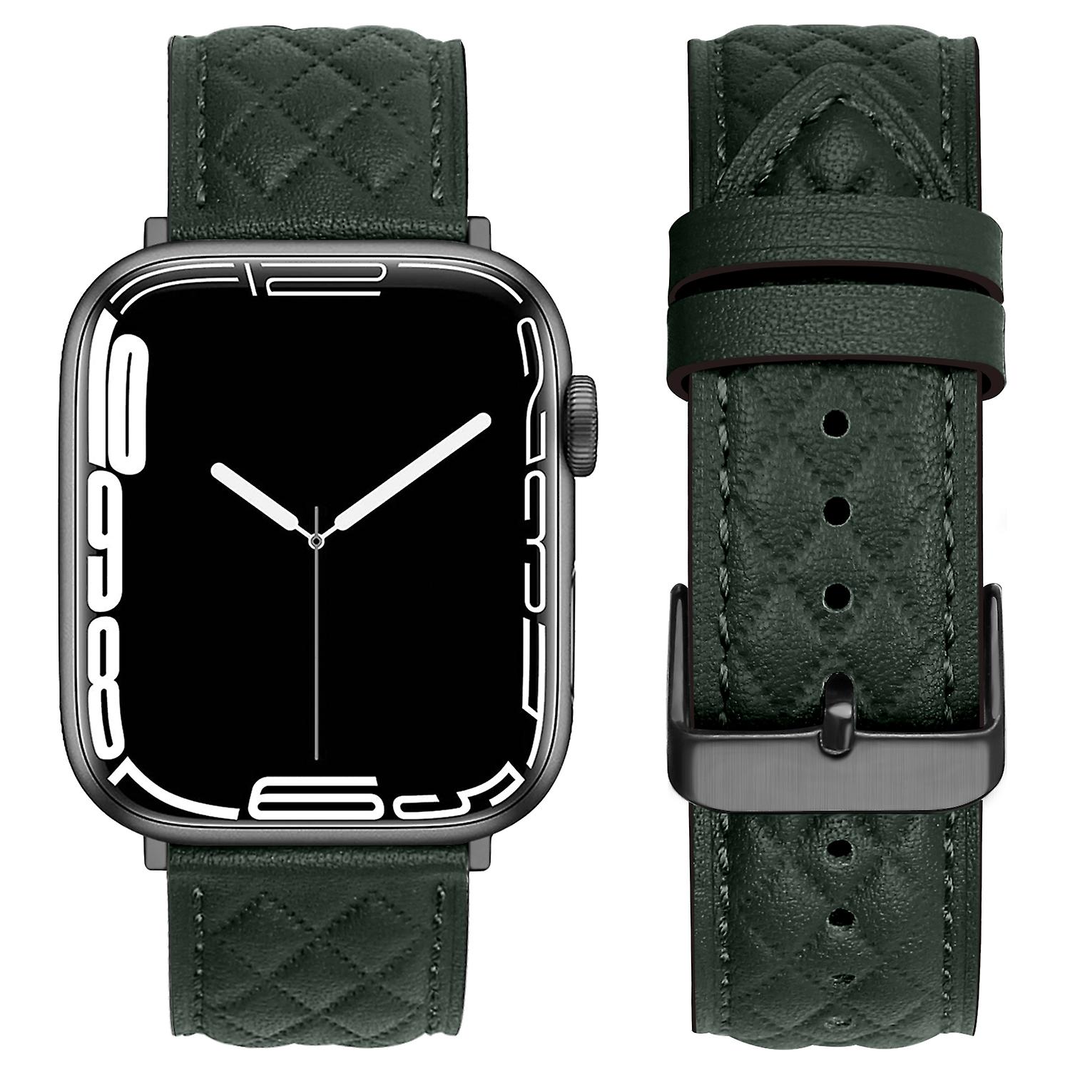 Genuine Leather Strap For Apple Watch Series 8&7 41mm