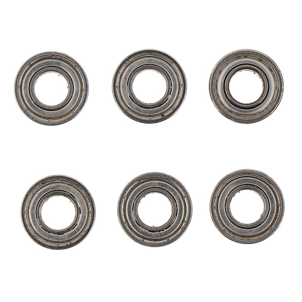 6pc Double Shielded Ball Bearing Rolling For Hg P407