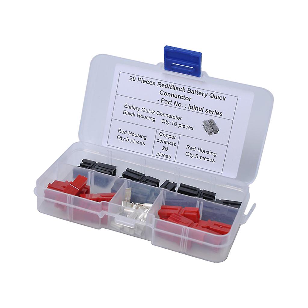 20x Car 30A Battery Quick Connect Electrical Connector Plug for Terminals