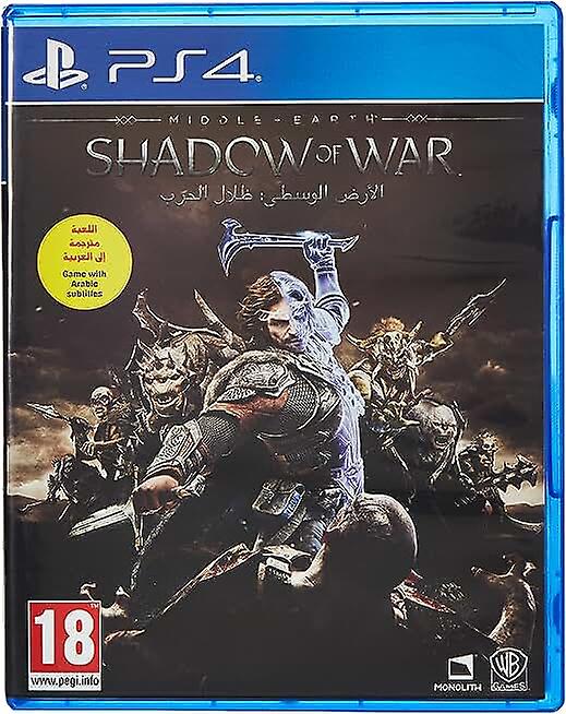 Middle-Earth Shadow of War (PS4) - New & Sealed