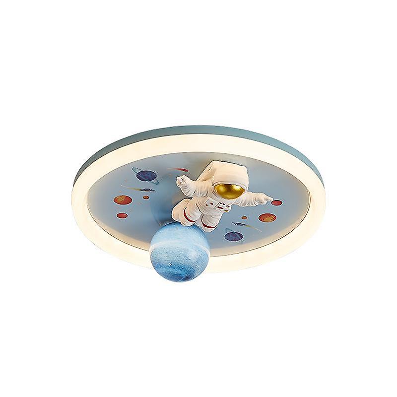 Close To Ceiling Lights , Space Creative LED Ceiling Light, Dimmable LED Ceiling Light With Remote C