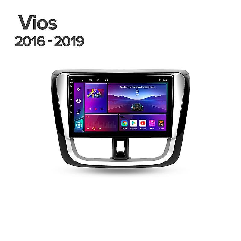For Toyota Vios Yaris L 2016 - 2019 Car Radio Multimedia Video Player Navigation GPS Android No 2din