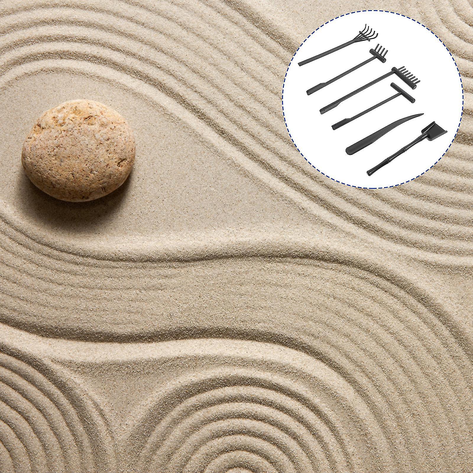 Râteau Zen En Bois De 48 Pouces – Pour Jardin Sec Japonais, Méditation, Décoration