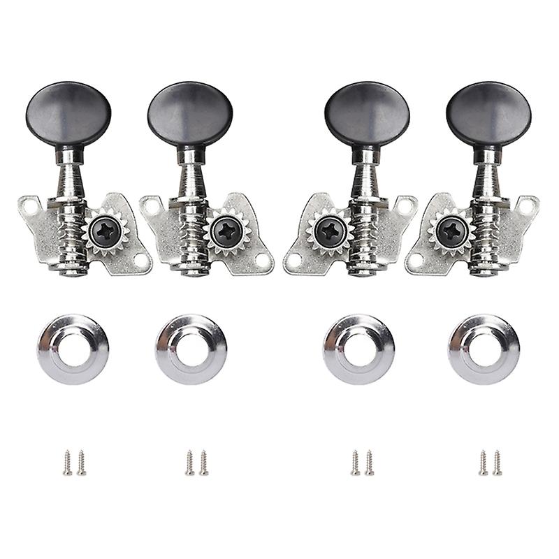 Ukulele 2L2R Tuning Peg Machine Head Tuners with Mounting Screws Durable