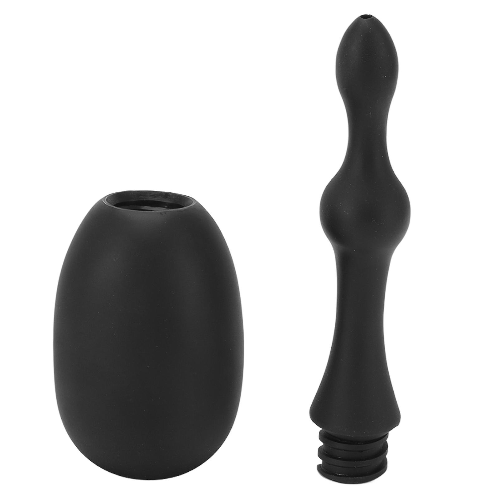 Enema Plug Silicone Enema Bulb Kit Douche Anal Douche for Men and Women Home Colonic Irrigation