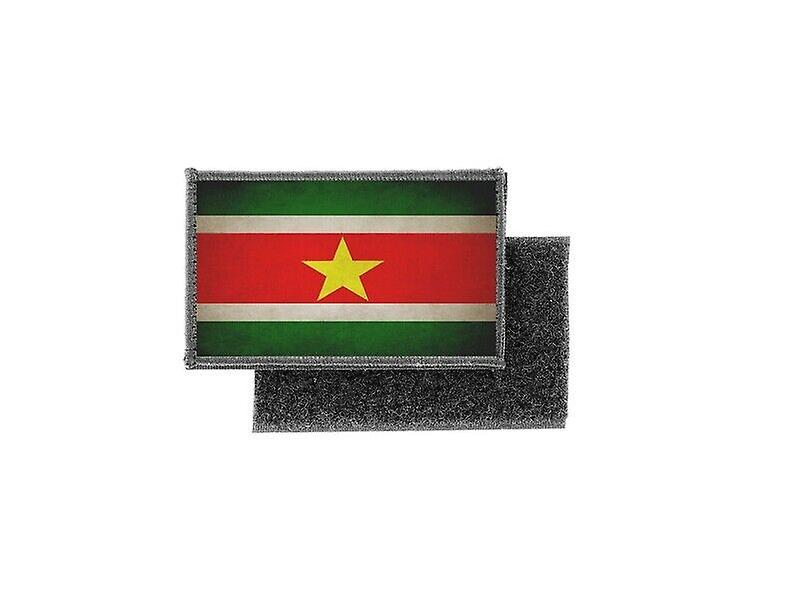 Patch ecusson prints vintage flag badge suriname
