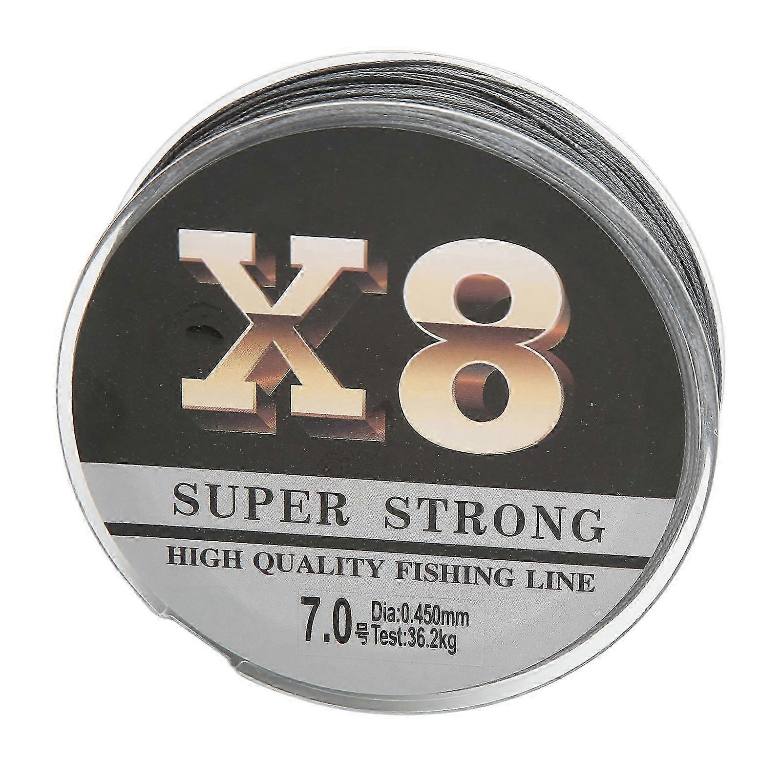 100m Fishing Line Abrasion Resistant Braided Fishing Line Strong Pulling Force Line for Pond Reservoir Size 7 ( 0.45mm 36.2kg)