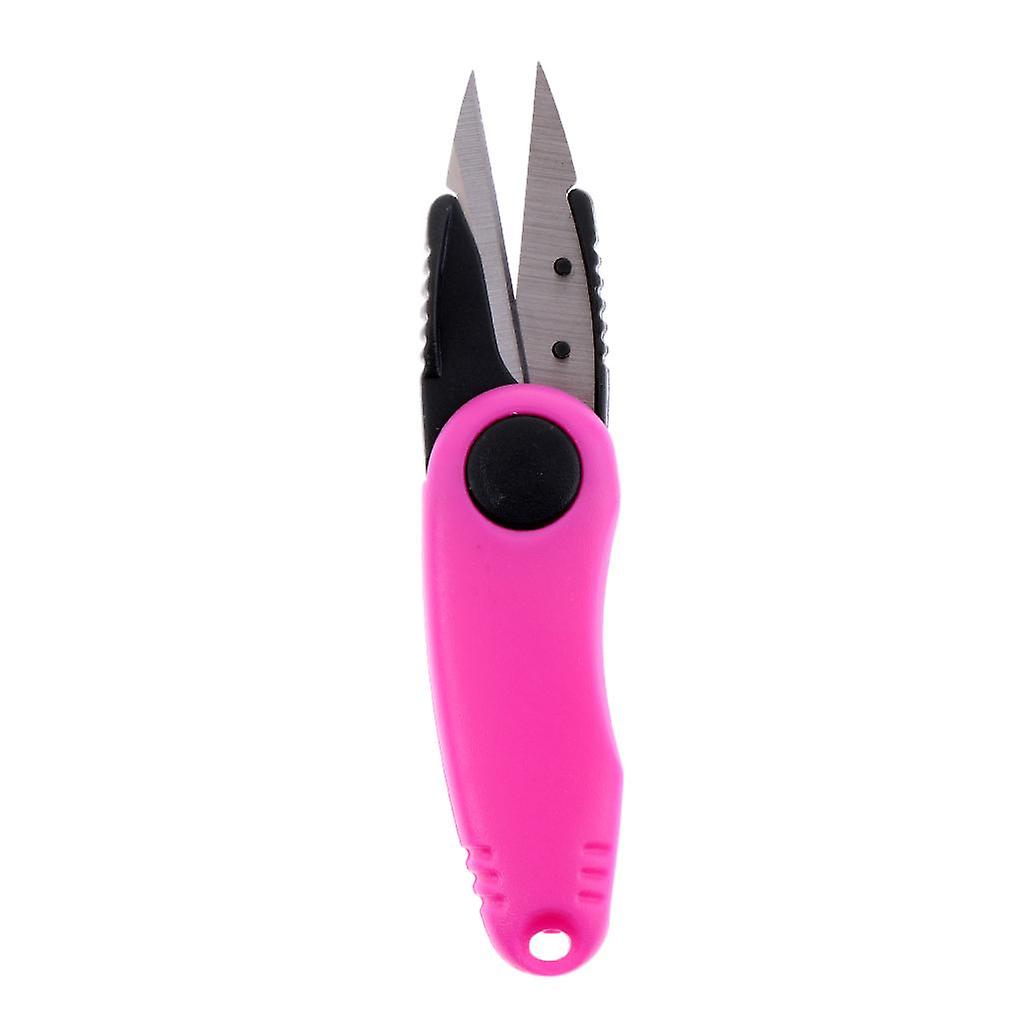 Foldable Fishing Scissors Stainless Steel Fish Line Braid String Cutter Snip