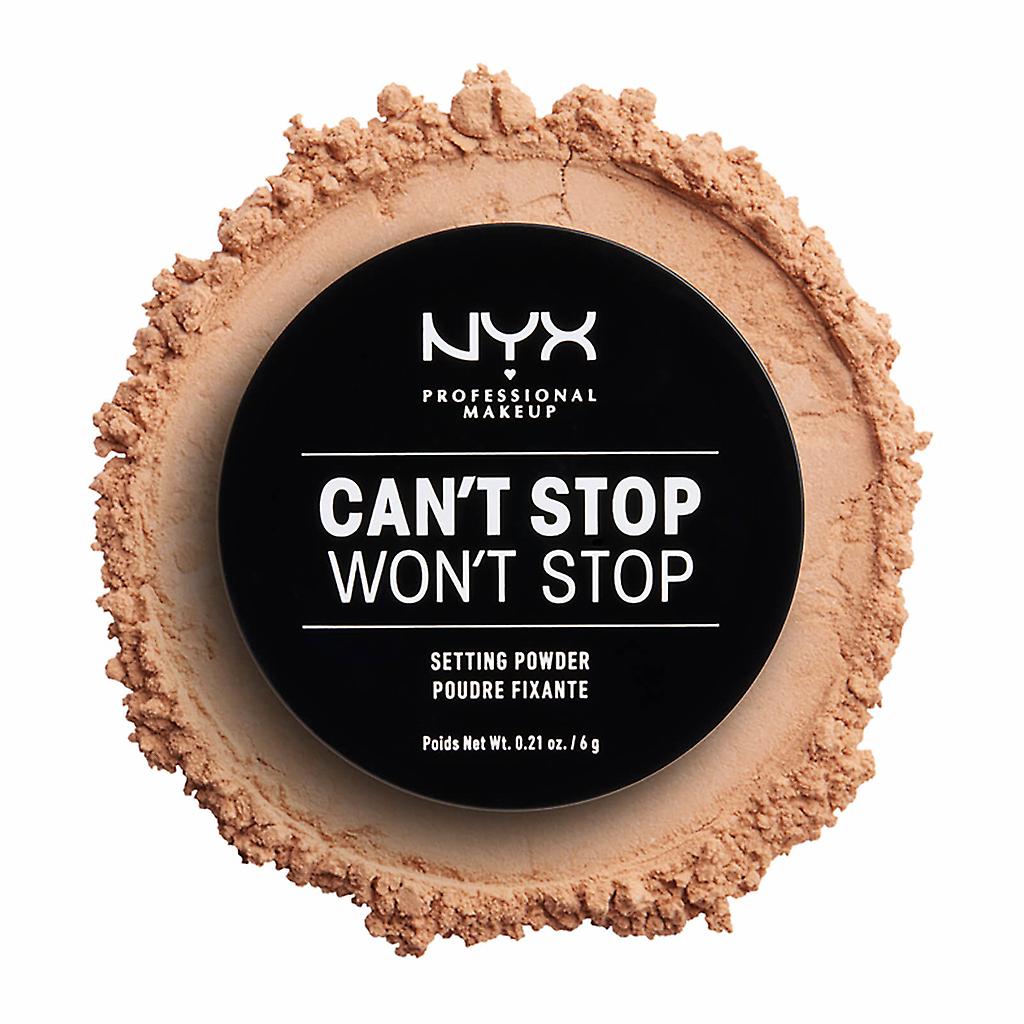 NYX PROF. MAKEUP No puede ' t detener Won ' t dejar de establecer polvo-medio