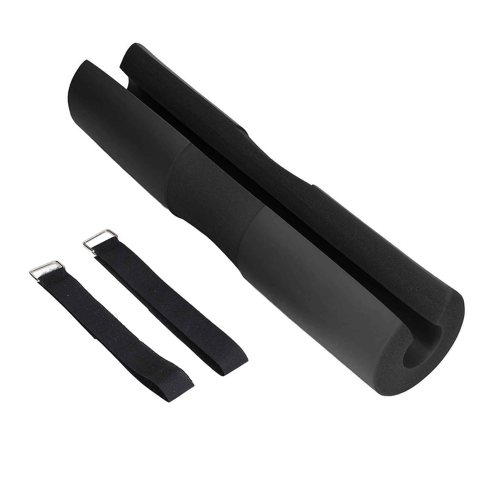Squat Pad Barbell Squat Pad Neck Shoulder Protective Pad Support for Squats Lunges Hip Thrusts Black