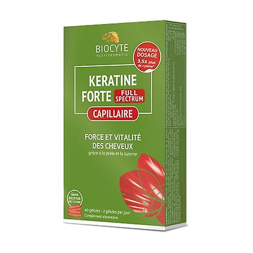 Keratin forte full spectrum 40 capsules