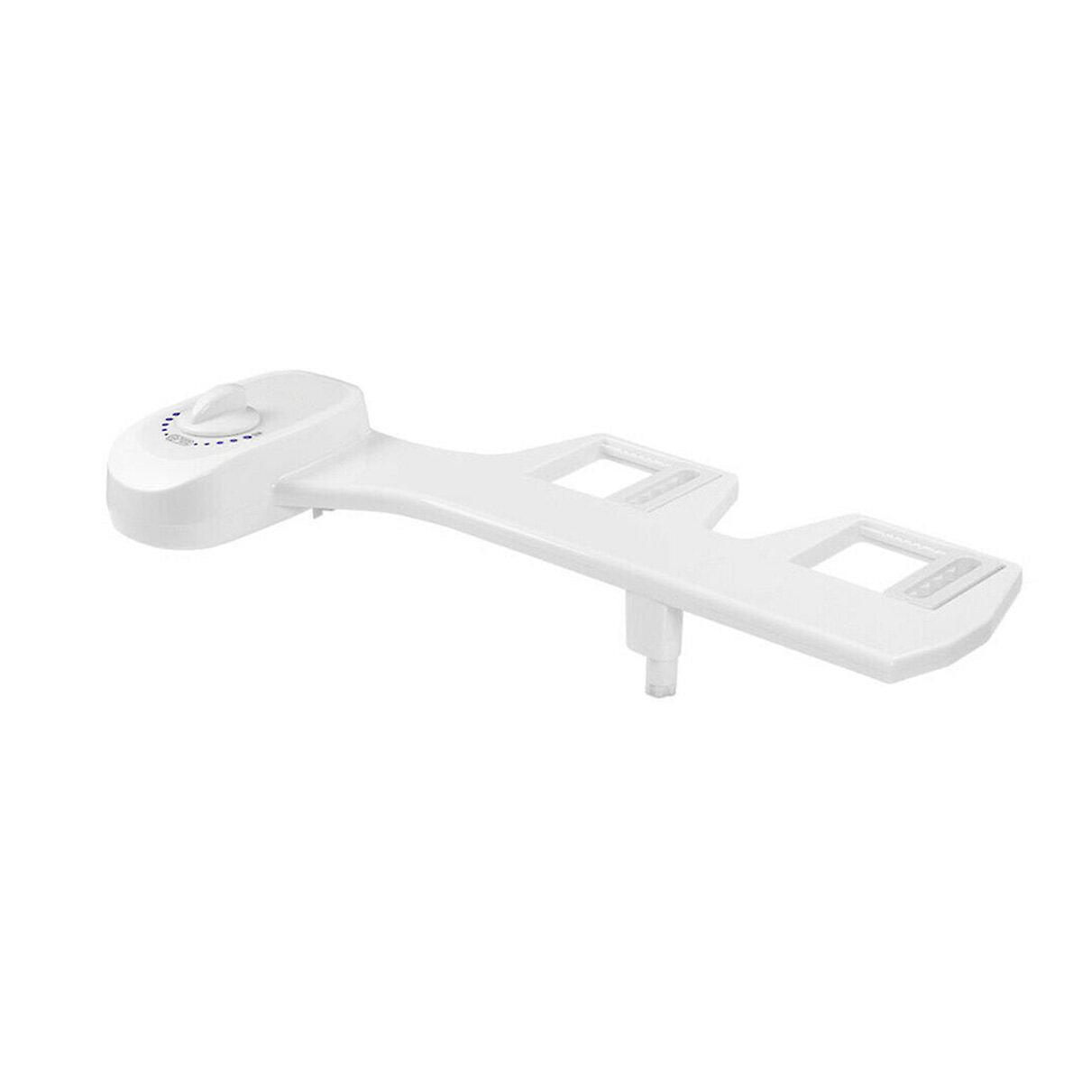 G1/2" 15/16" Toilet Seat Attachment Bathroom Water Spray Non-electric Mechanical Portable Bidet Single/double Head