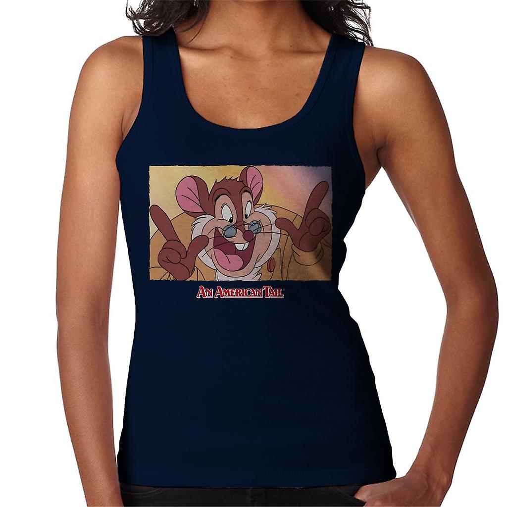 An American Tail Papa Mousekewitz Face Women's Vest