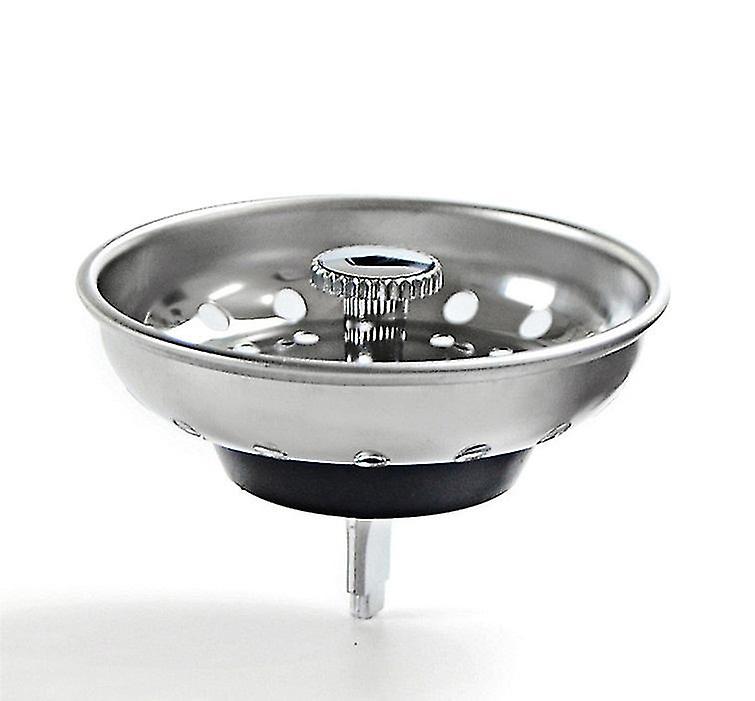 Kitchen Sink Strainer Stainless Steel  Thickened Design Plug 80mm+-