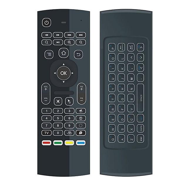 Mx3 Backlit Air Mouse Smart Remote Control 2.4g Rf Wireless-keyboard For Tv Box Android X96 Mini Km9 A95x H96 Max