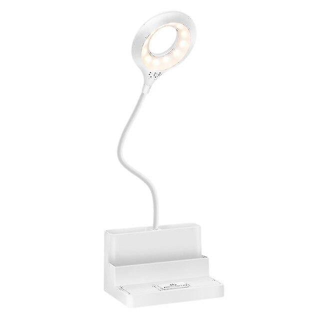 Lamps 3 In1 Led Usb Charging Reading Book Lamp White