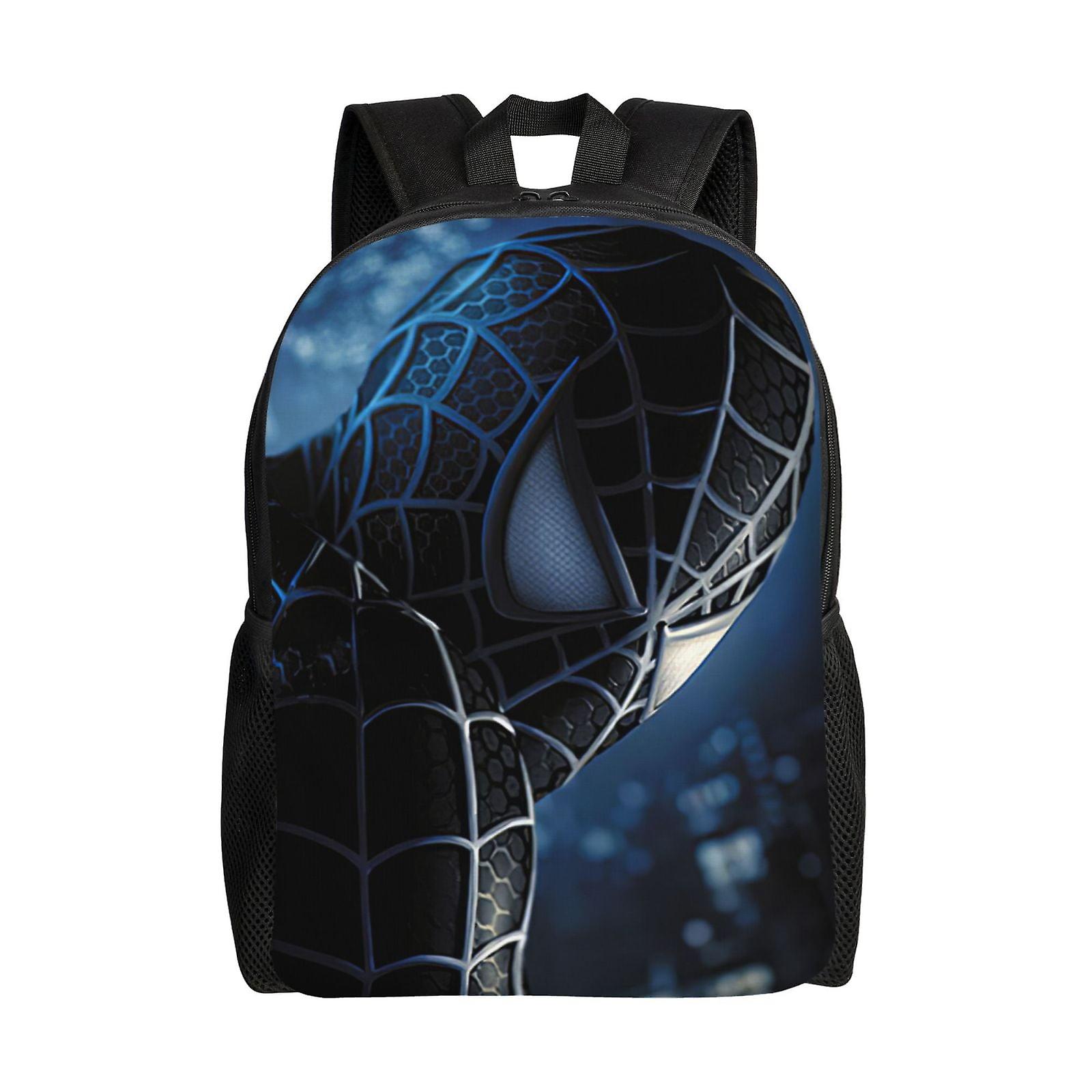 Spider Man Backpack, Travel Laptop Backpack, Water Resistant College School Computer Bag, Durable