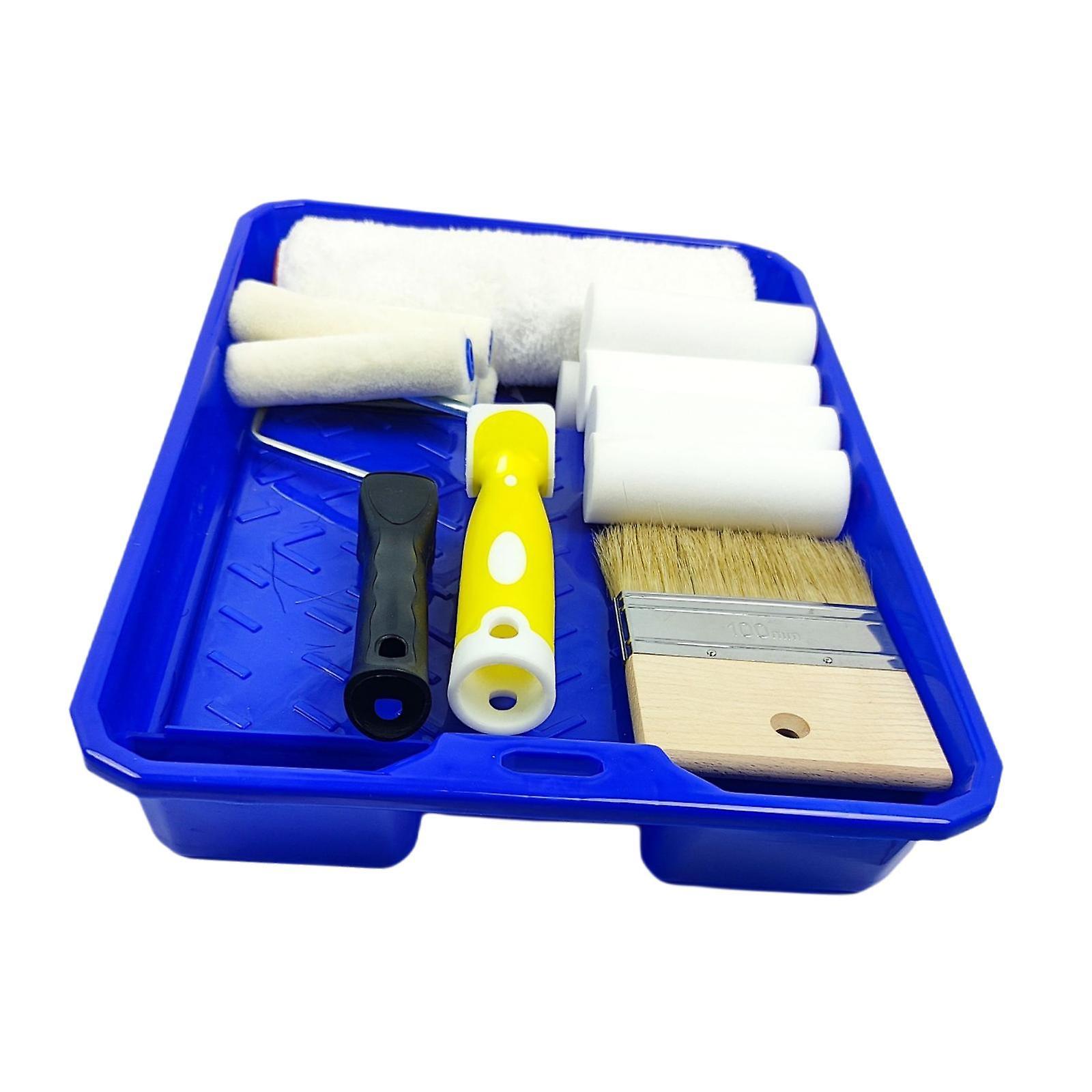 Mini Paint Rollers Maleri Rekvisita for House Maleri Vegger DIY stenciling