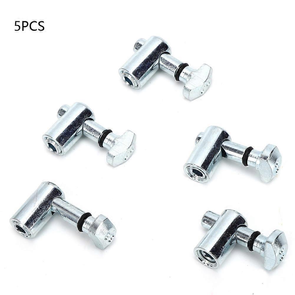 5件装碳钢角码连接器，适用于30/40欧标铝型材90度