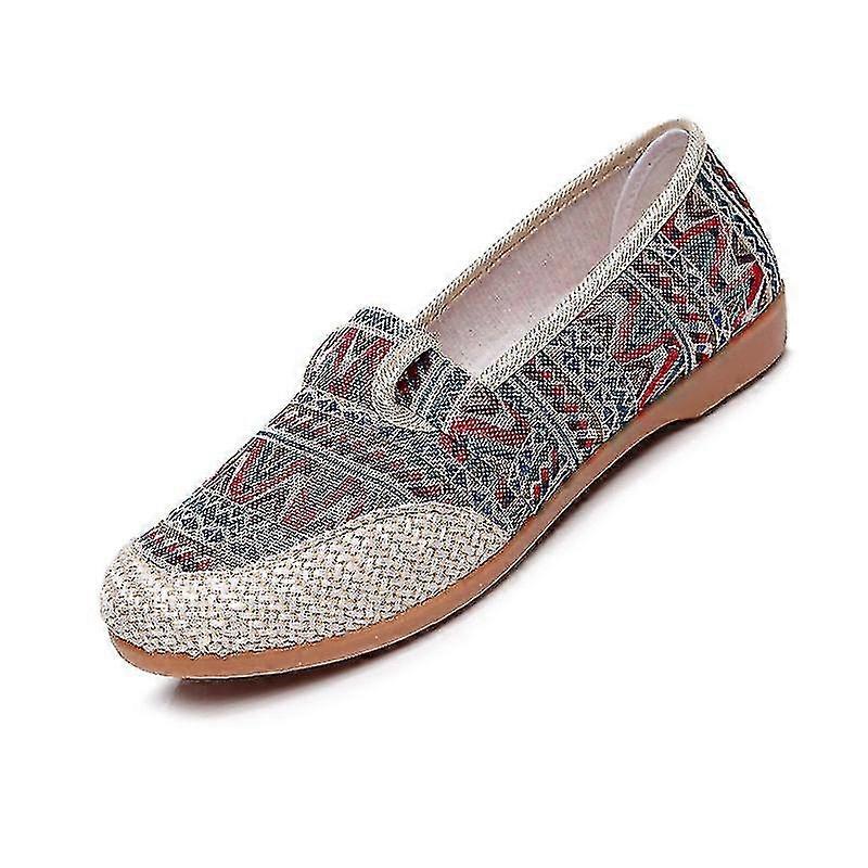 Kvinner Loafer Plimsolls Flat Sko