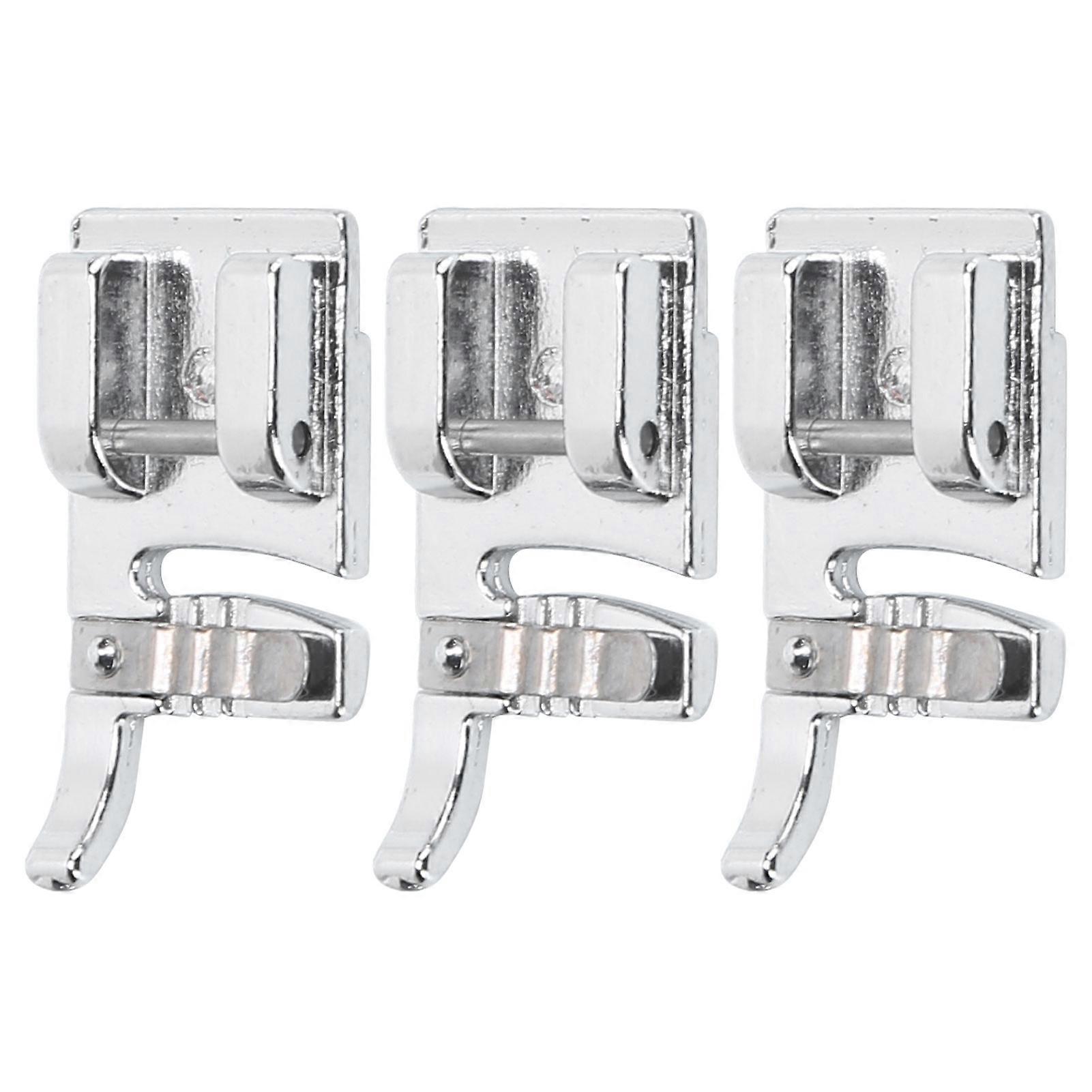 3Pcs Cording Presser Foot Easy Disassembly Multifunctional Sewing Tools for Replace Old Sewing Machine Accessories