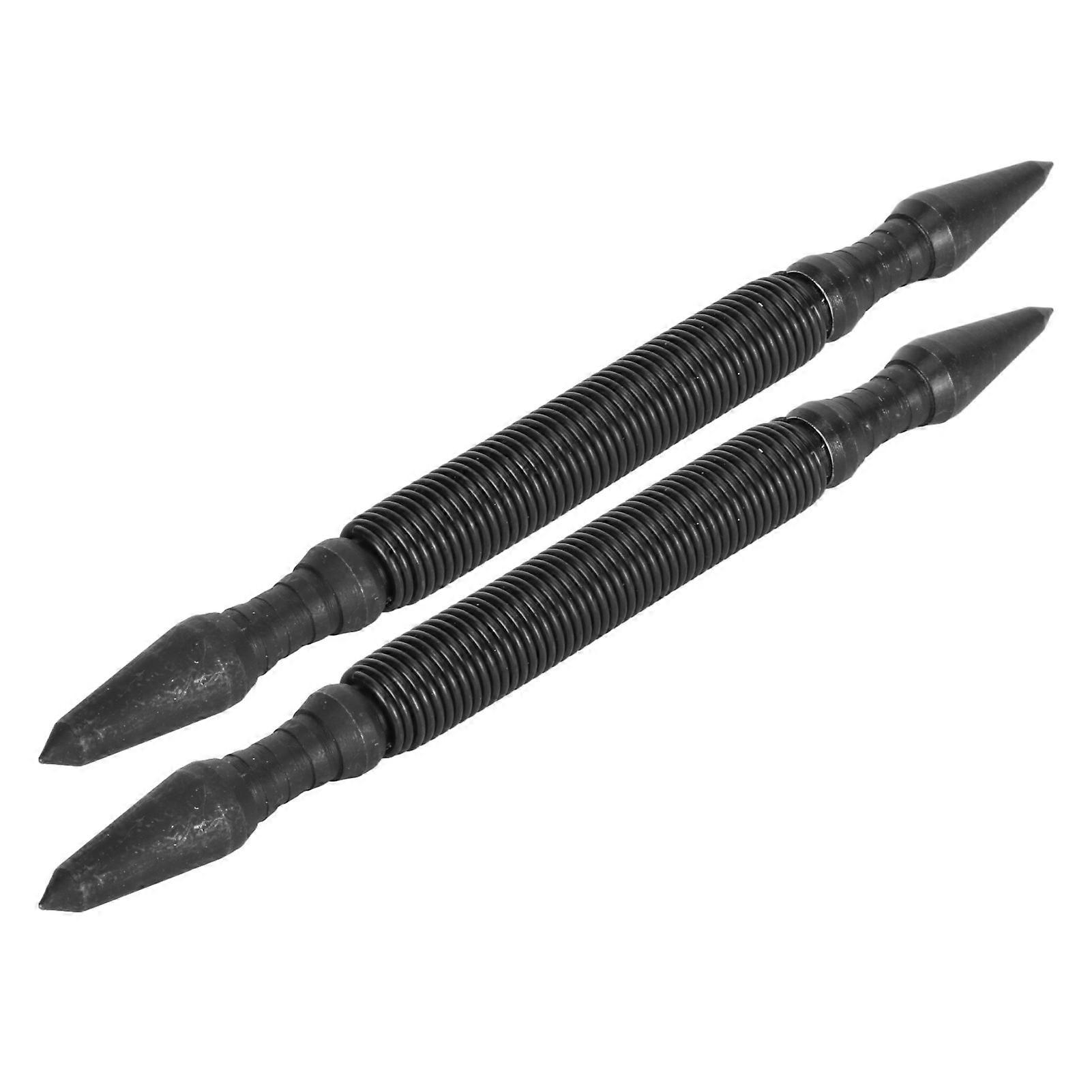 2ks Dvojitá Hlava Pružinový Děrovač Víceúčelový Vysokouhlíkový Ocel Hammerless Dvojitá Hlava Combo Nehty