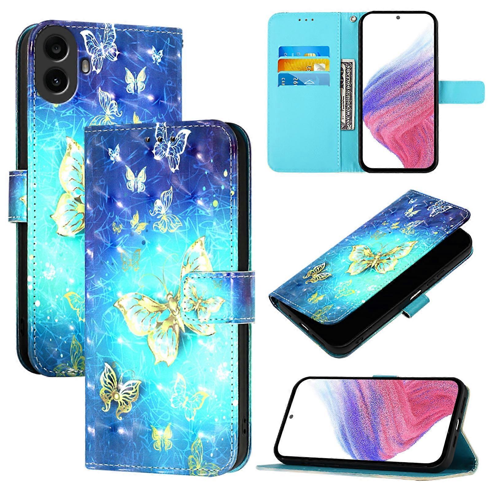 3D Painting PU Phone Case For Nothing CMF Phone 1