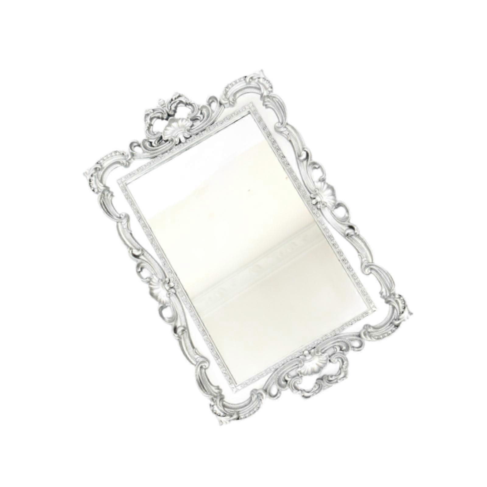 バスルームの理髪店の洗面化粧台のための装飾的なミラートレイサービングトレイ