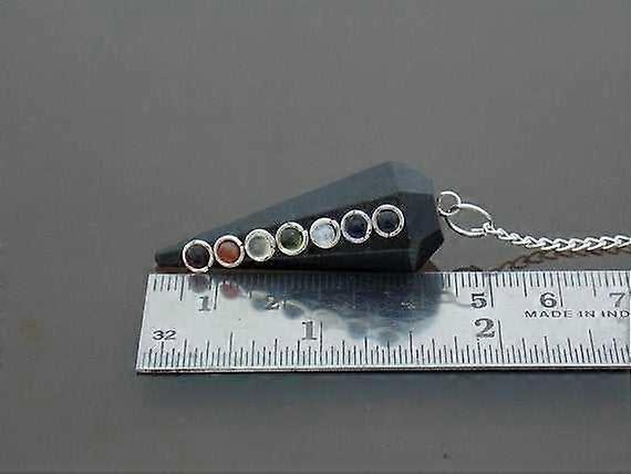 Black Tourmaline Chakra Crystal Stone
