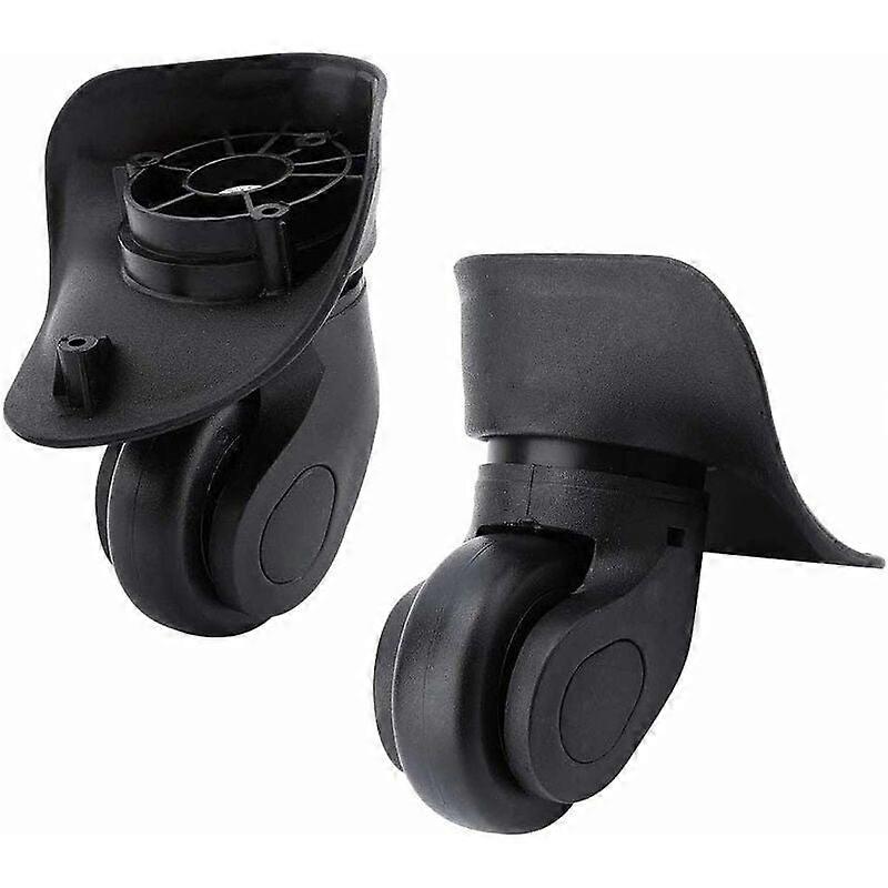 ユニバーサルな高耐久サイレントゴム製交換用スーツケースホイール（ペア）サムソナイト プラチナ ラゲッジスーツケース交換修理