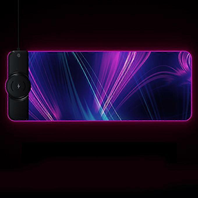 Luxora 10 Light Modes 10W Wireless Charging RGB Mousepad Computer Colorful