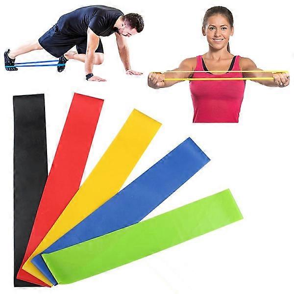 5-pack Training bands / Elastic bands - Training multi-colour