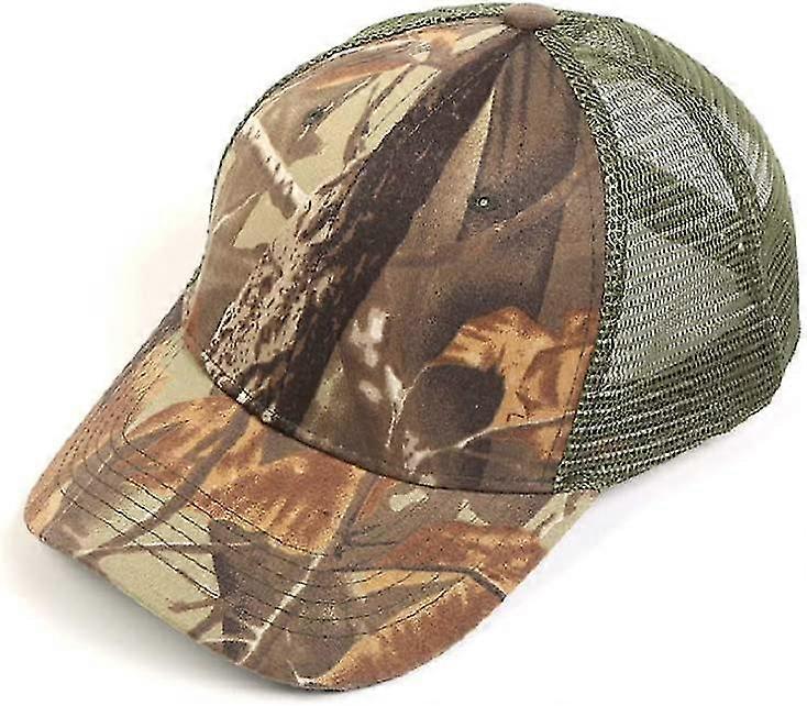 Camo Hat, 6 Panel Mesh Hunting Baseball Cap Crday Gift