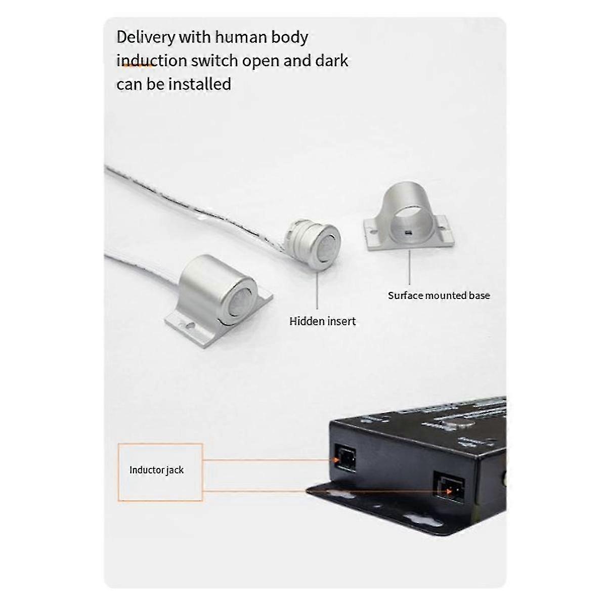 Stair Led Motion Sensor Light Controller 32 Channel Pir Dimming Controller For Indoor Motion Night