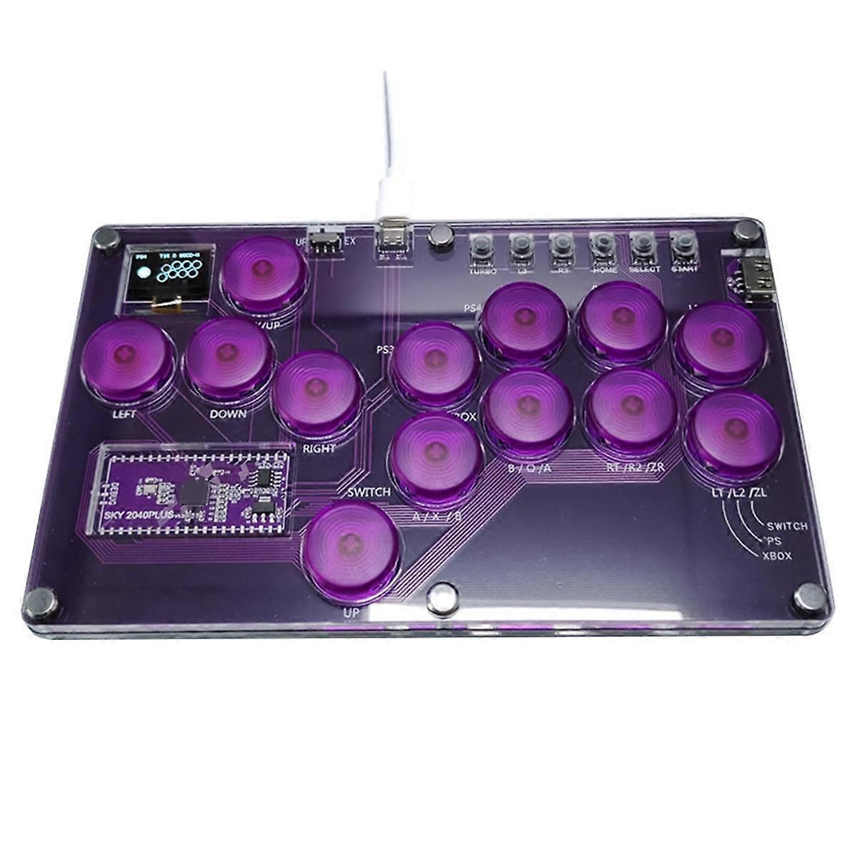 13Key Joystick Tastatur Arcade Stick Controller Für //Switch/Steam Arcade Controller Kampf Sticks C