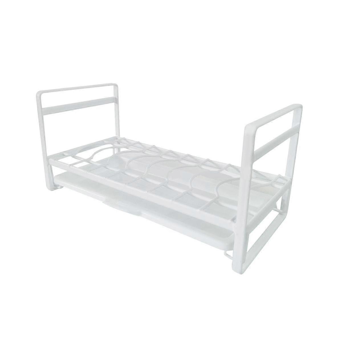 Dish Storage Rack Embedded Storage Rack Kitchen Sink Drain Basket Kitchen Pot Lid Rack