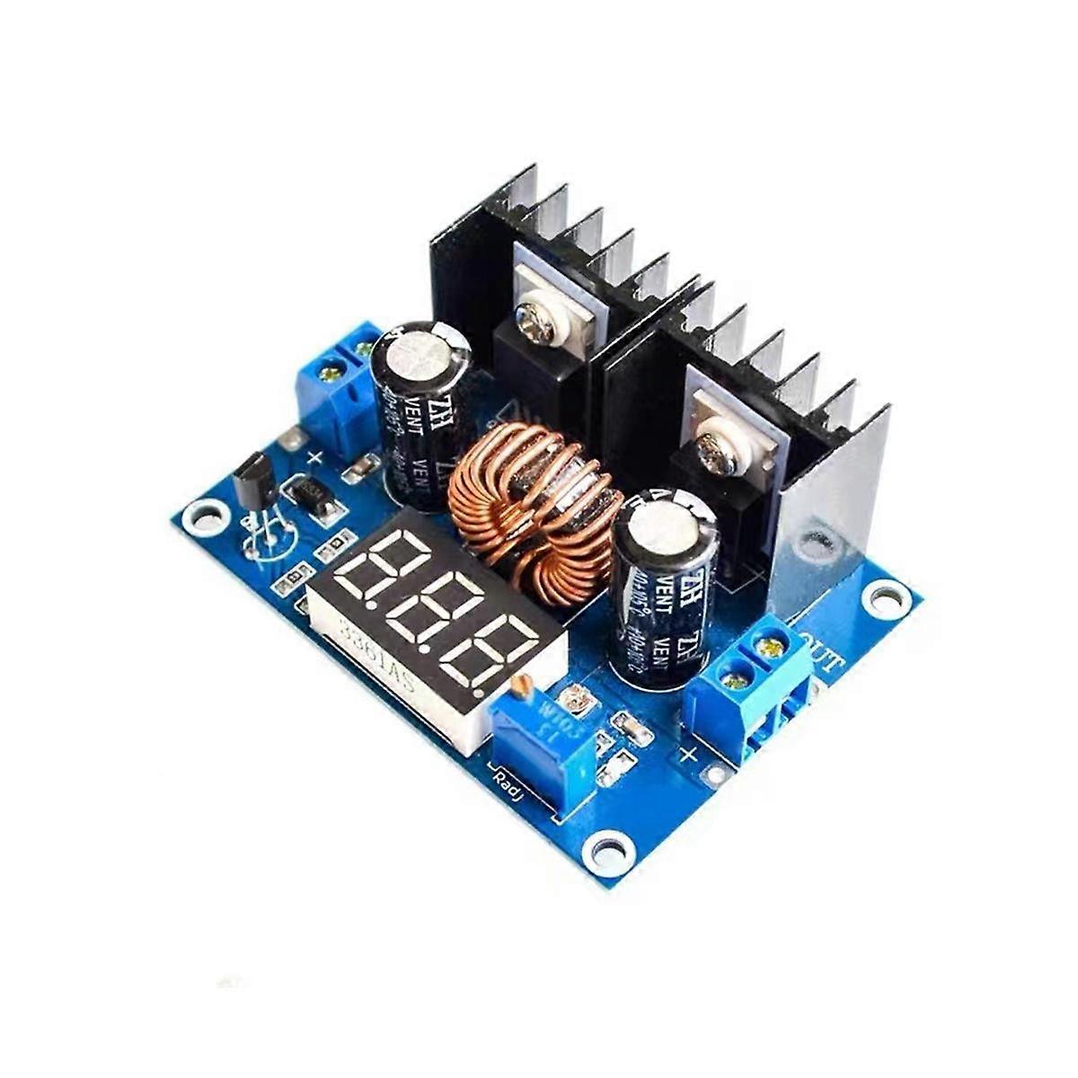 LED Voltmeter PWM Adjustable 4-38V To 1.25-36V Step-Down Board Module XL4016 8A 250W DC-DC Power Dr