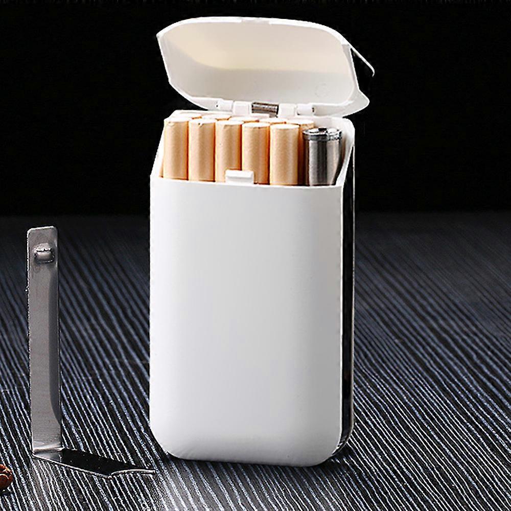 Cigarette Case with Lighter USB Rechargeable for Camping Outdoors