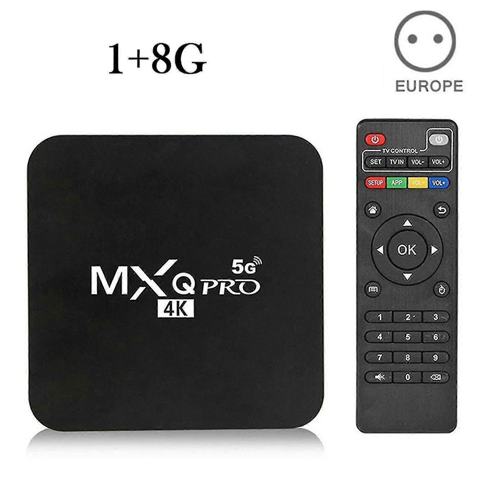 Smart Tv Box Wifi Home Media Player Hd Digitale Con Telecomando Tv Decoder per La Casa
