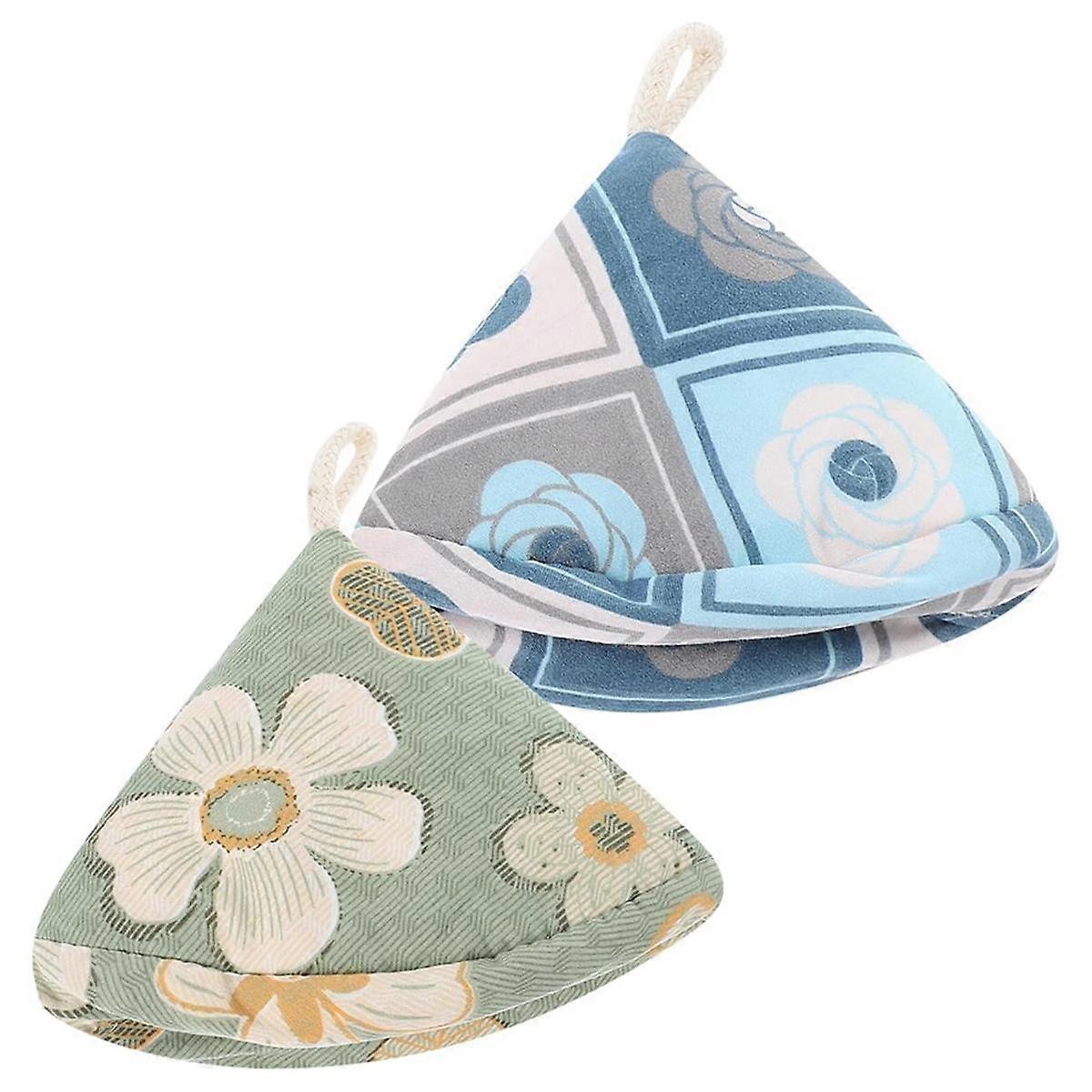 Pot Lid Cap Triangular Pot Cap Heat Insulation Pot Handle Cover Pot Ear Cover Heat Insulation Cover