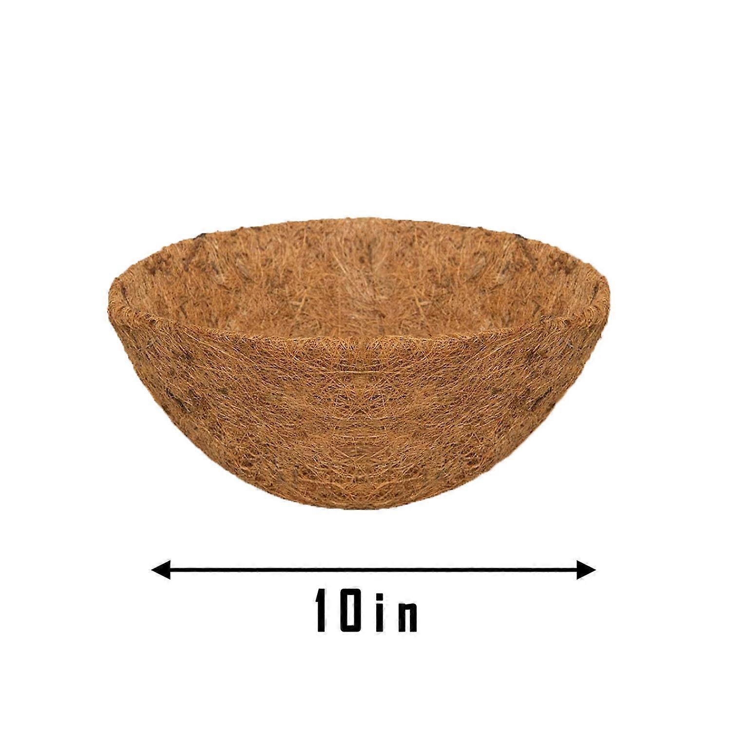 Hanging Basket Coconuts Fiber Planter Inserts Replacement Liner For Flower Pot 240279