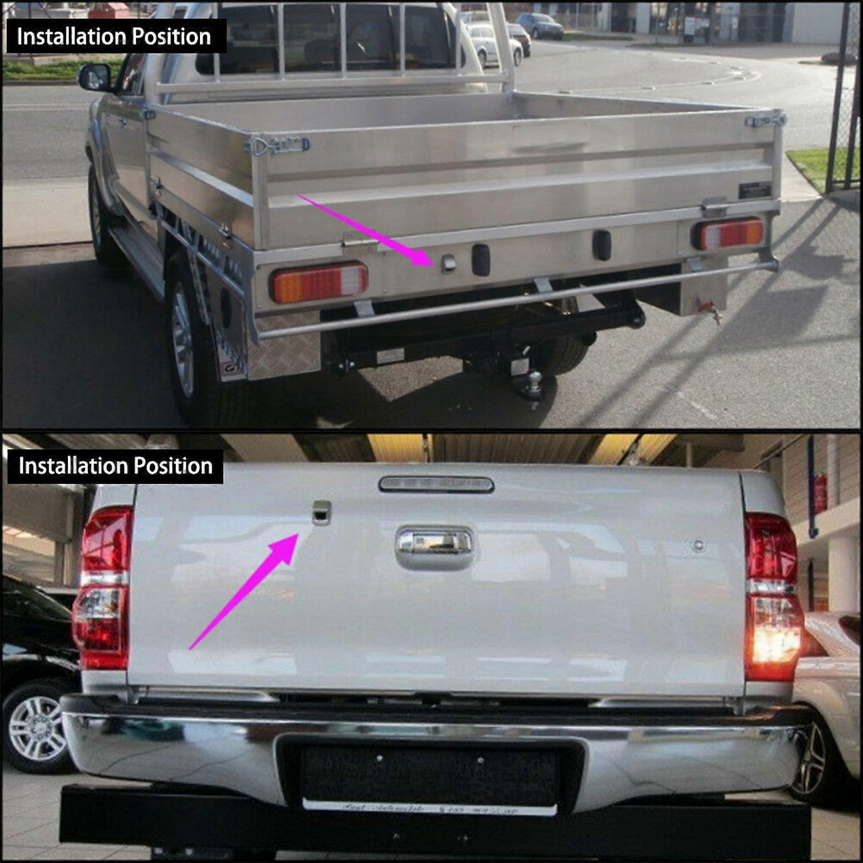 For Toyota Hilux AN120 AN130 2010-2018 Car Rear View Camera Backup Camera Reverse Parking Camera Tailgate Camera B