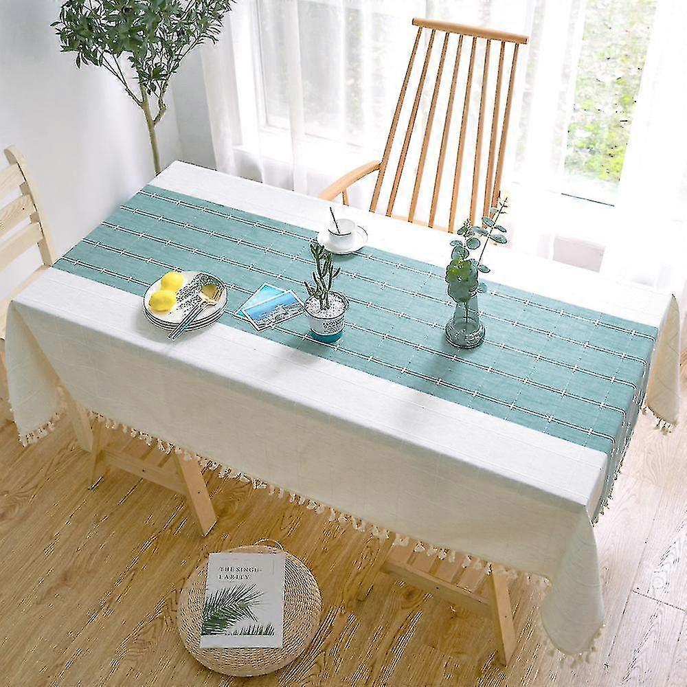 Wabjtam Rectangular Tablecloth Dining Table Cover Decorative Table Cloth Tablecloths