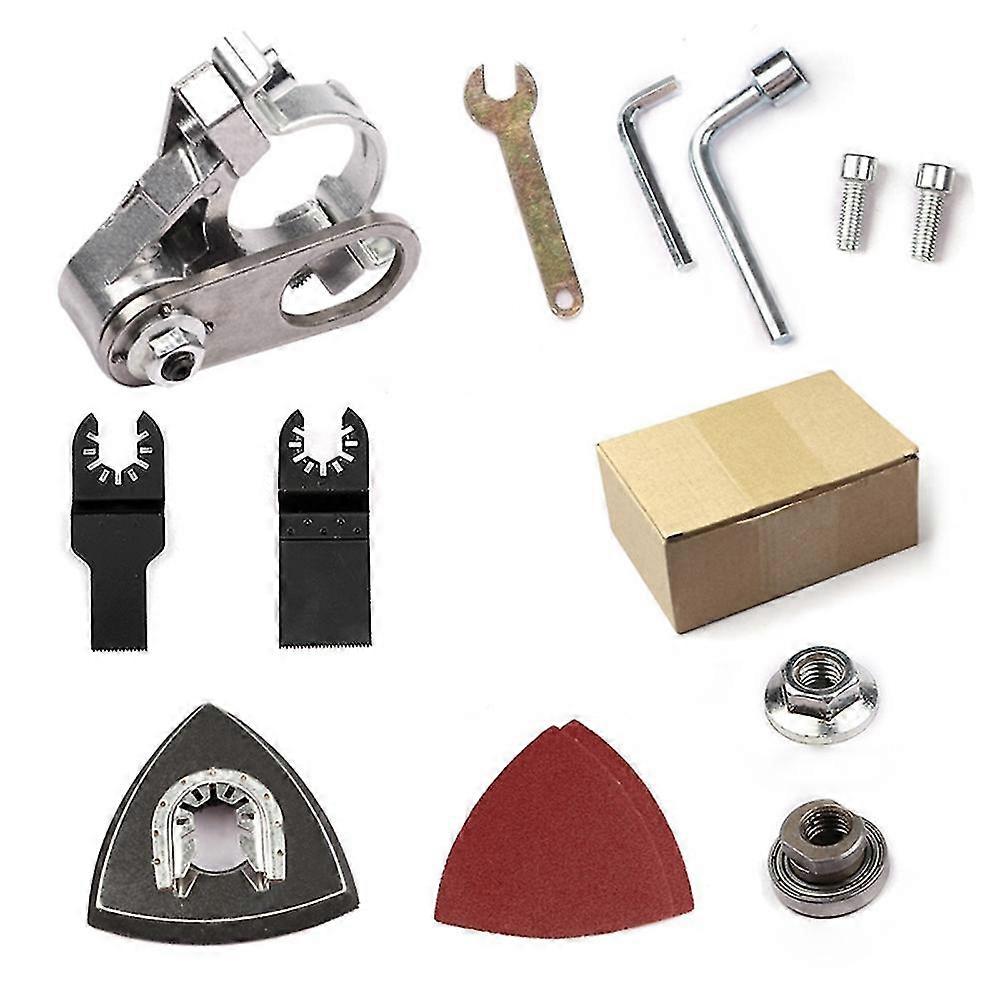 Electric Angle Grinder Modification Tool Grinder Cutting Machine Adapter-kit Woodworking Oscillatin